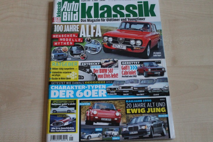 Deckblatt Auto Bild Klassik (01/2010)